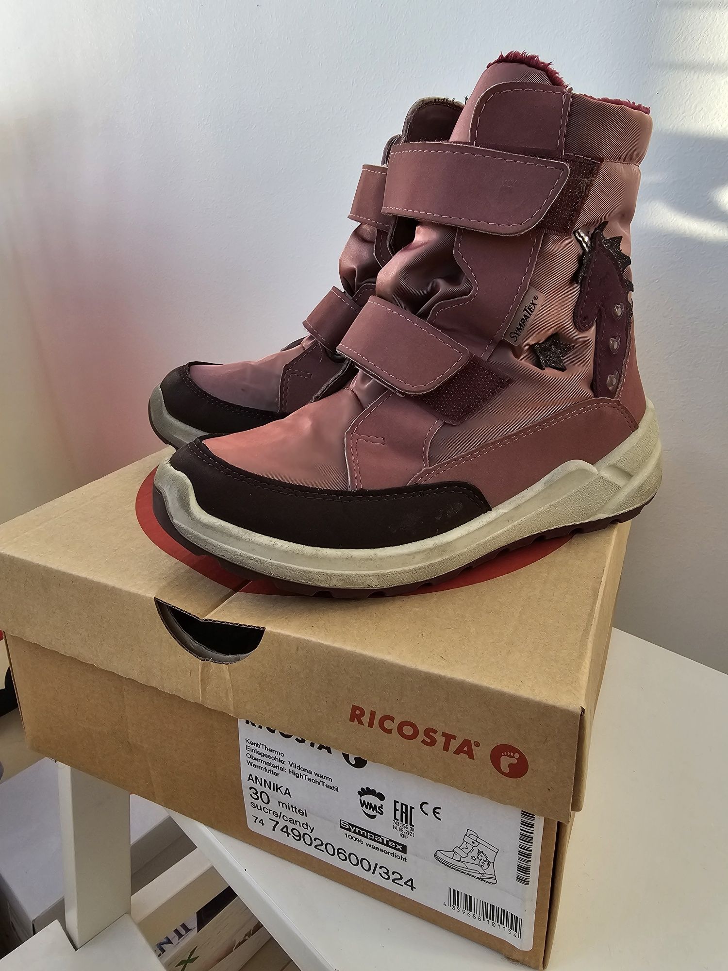 Ghete Ricosta masura 30 cu luminite