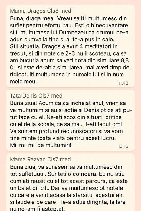 Meditații pe Vară: MATE, Romana, Engleza