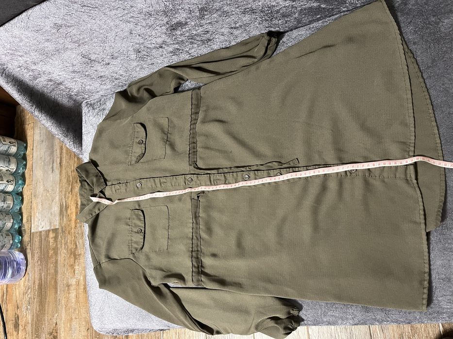 Rochie legera verde militar