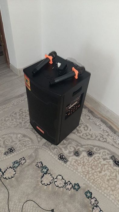 Колонка с микрофонами