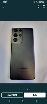 Vând Samsung s 21 ultra impecabil la 2000 lei ful