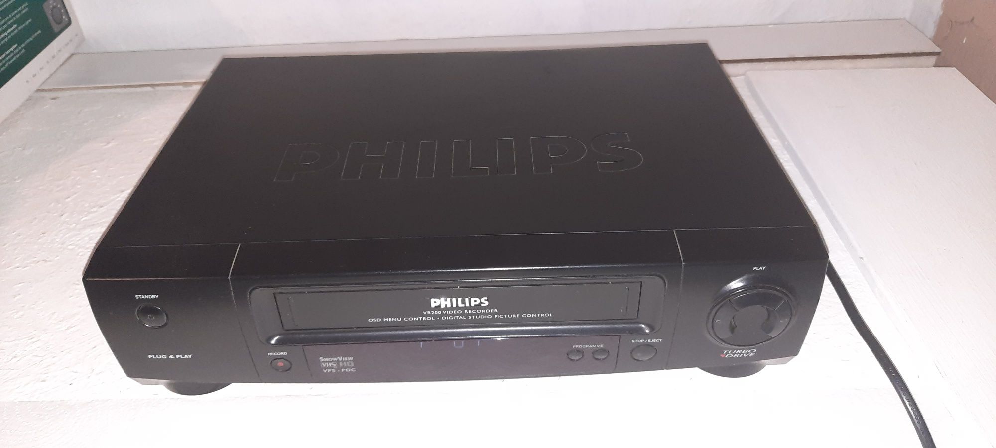 Videorecorder PHILIPS VR 200, Functional 90% (Made in Europa)