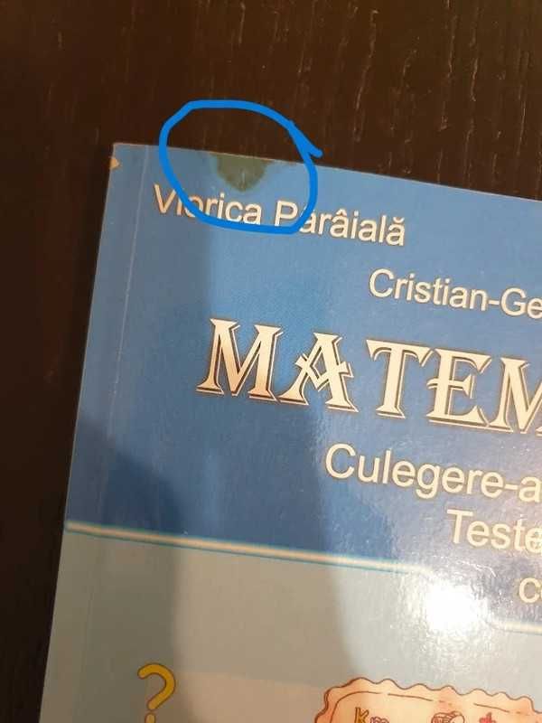 Culegere de matematica/Auxiliar,clasa a III a,stare buna(defecte)