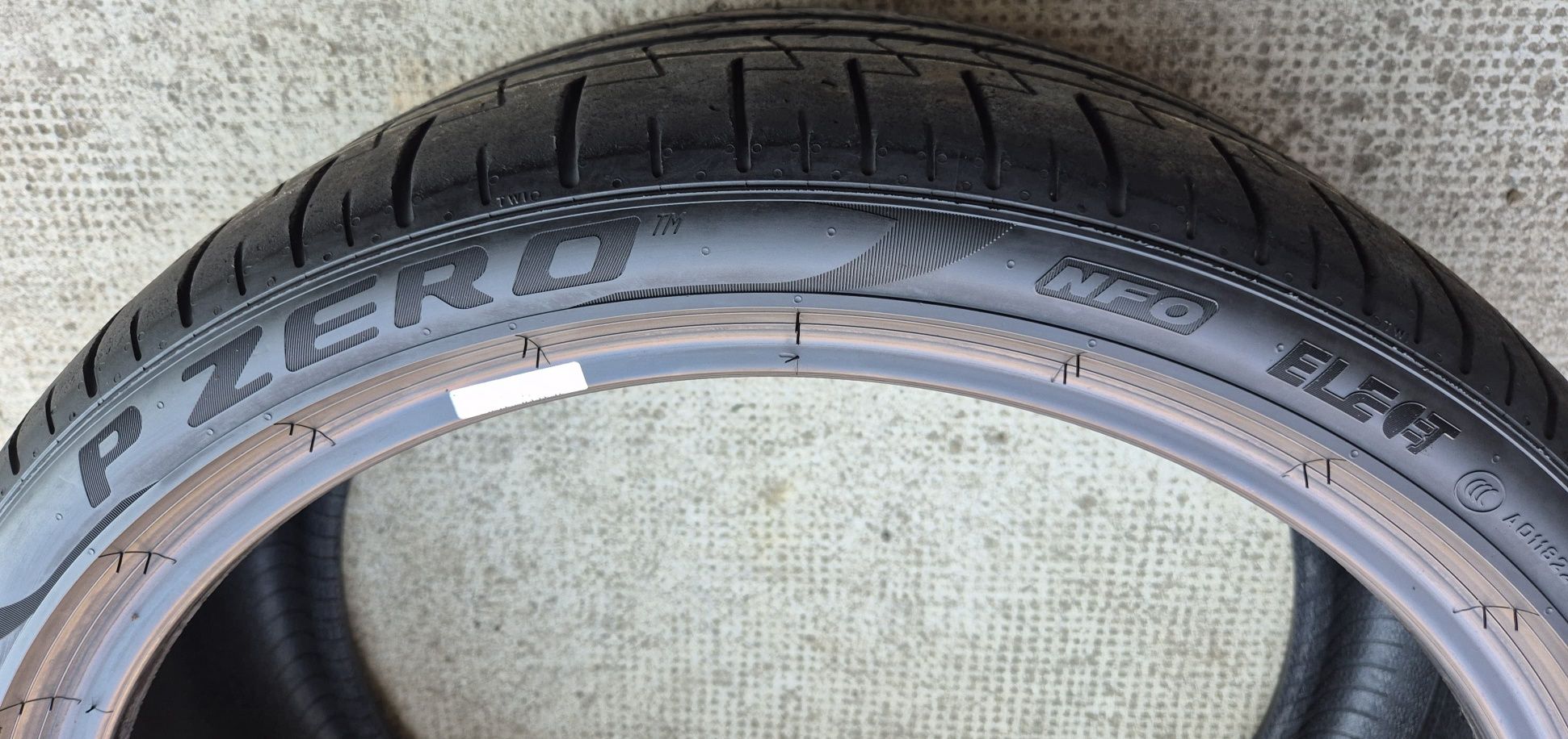 Set 2buc 265/35 ZR 21 101Y XL Pirelli P Zero NFO Elect vară