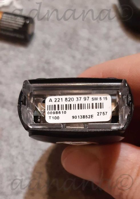 Telecomanda Mercedes incalzire auxiliara Webasto  T100 HTM A2218203797