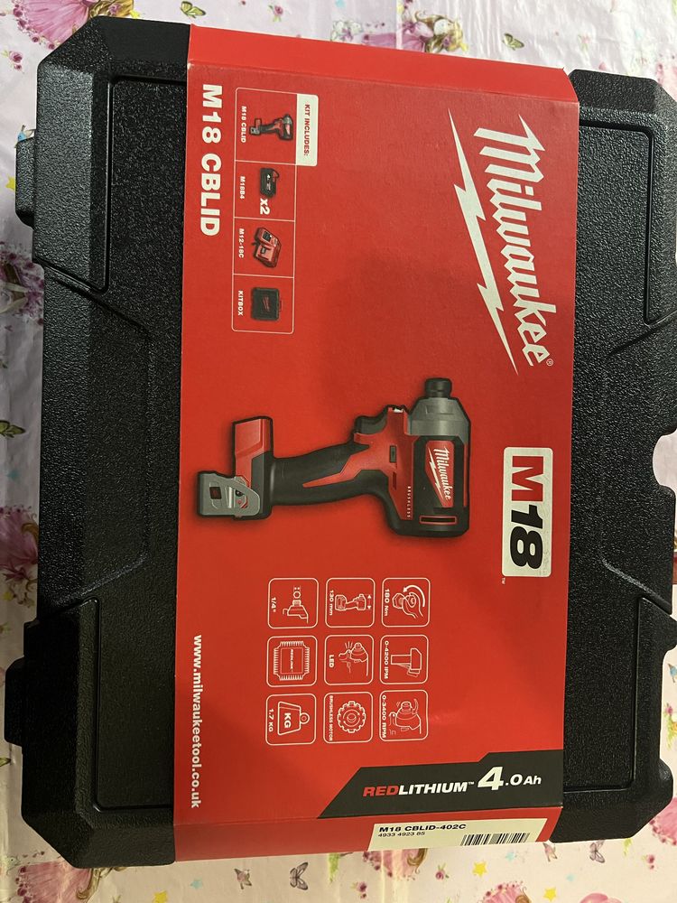 Vand filetanta Impact Milwaukee M18