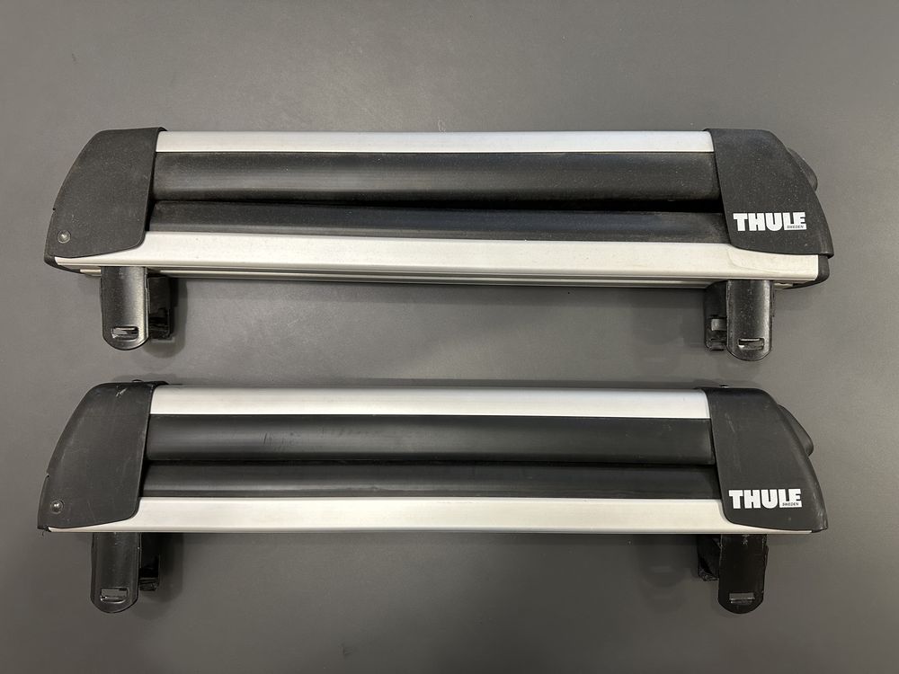 Bare transversale cu suport 4 perechi schiuri THULE