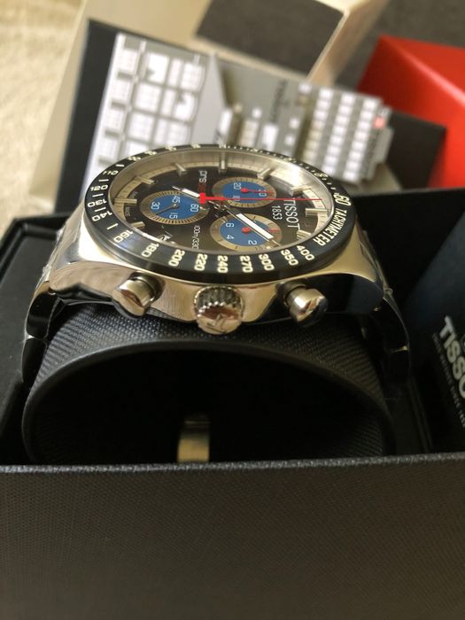 Ceas Tissot PRS 516 Chronograph Bleu Metalic