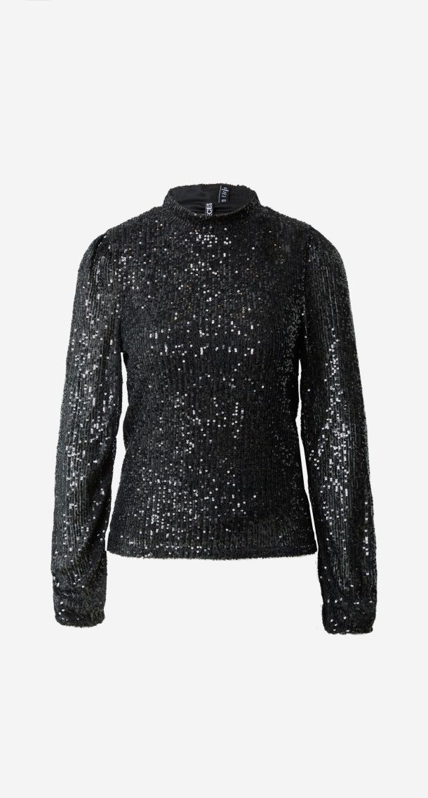 Празнична дамска блуза с пайети PISCES size L