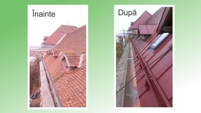 Executăm acoperișuri montaj tigla metalică dulgherie