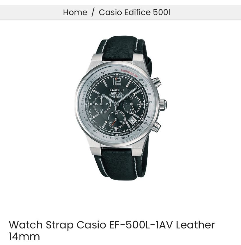 Ceas CASIO Edifice 500L