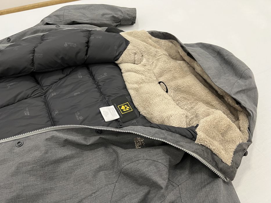 Geaca JACK WOLFSKIN (M dama) TEXAPORE Puf iarna ploaie groasa jacheta