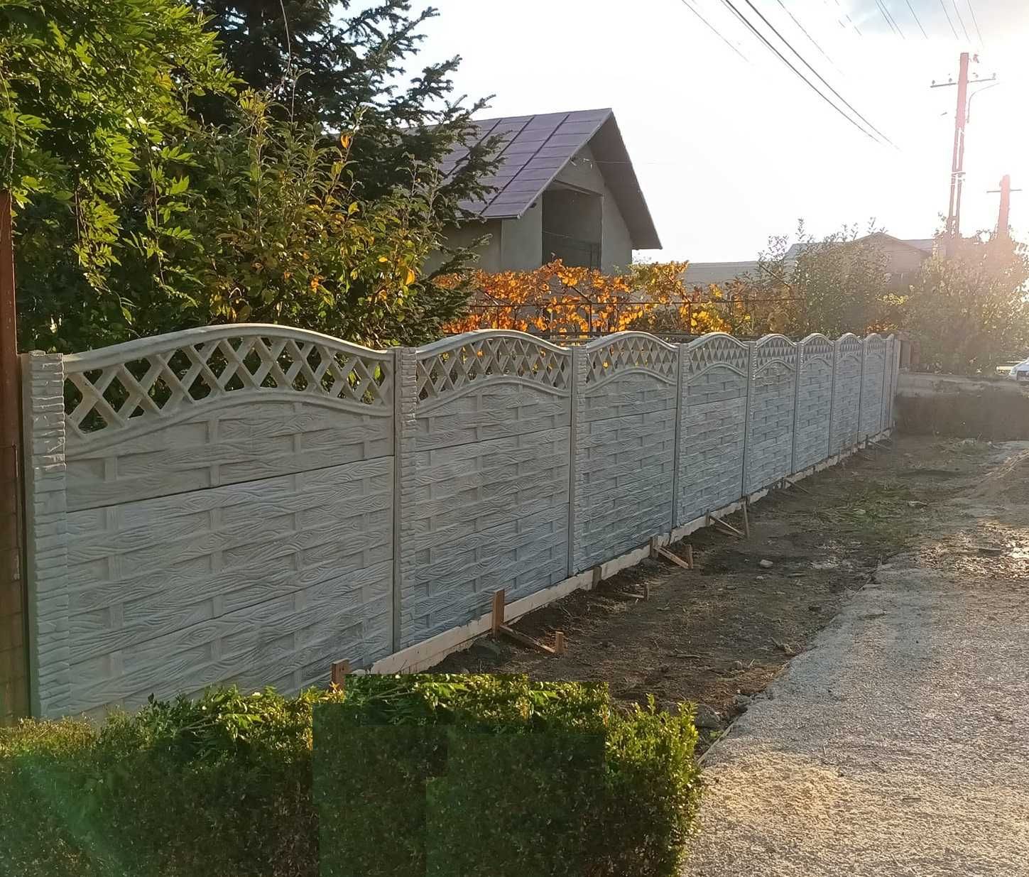 Calitate PREMIUM ! Gard Beton, placi gard  Prahova