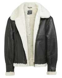 Vintage B3 Flying Air Force Sheepskin Jacket мъжко кожено яке - L