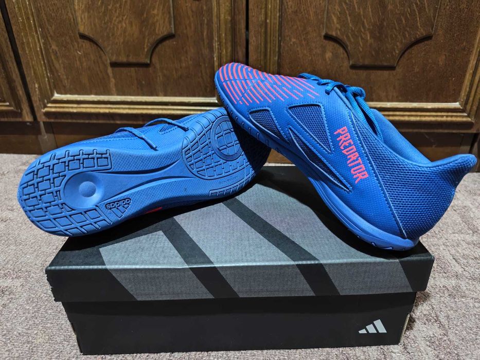 Pantofi de fotbal adidas PREDATOR EDGE.4 IN SALA, nr. 42 2/3