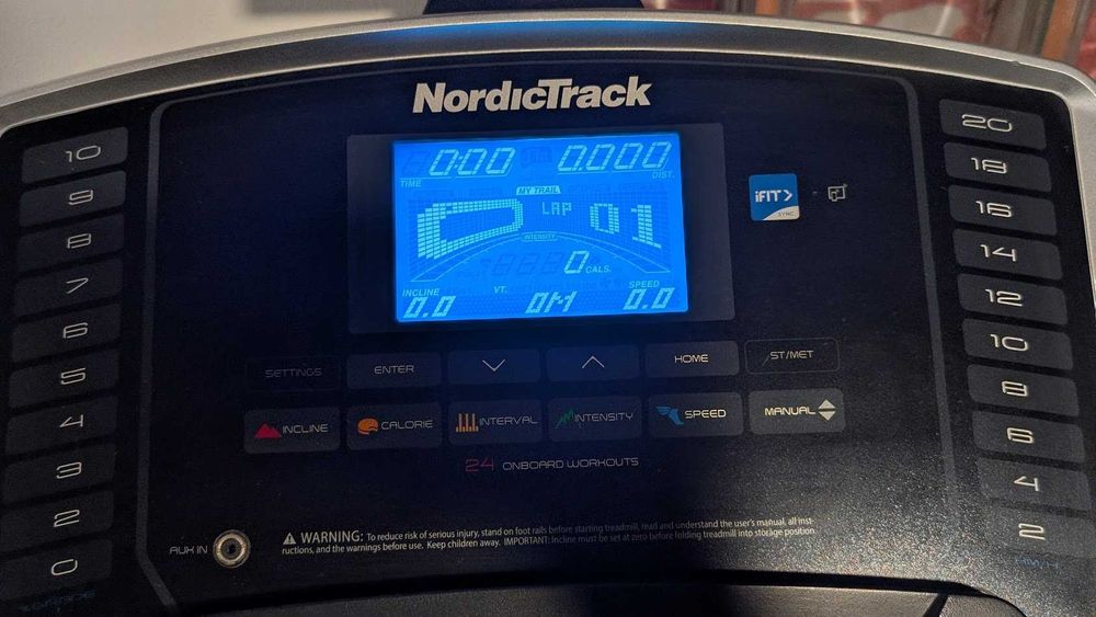 Bandă de alergare Nordic Track T300 pliabilă