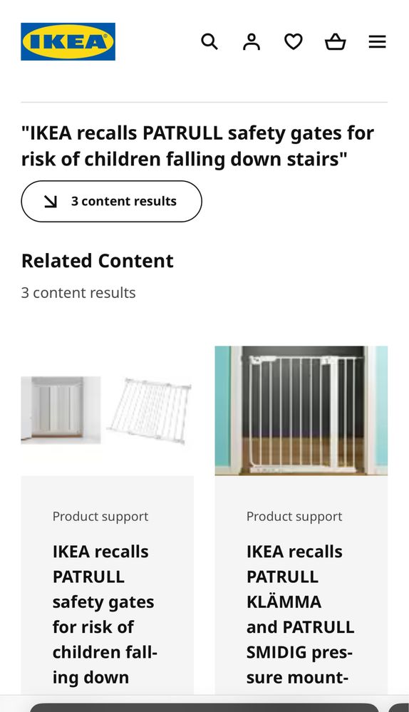 Gard IKEA protectie copii, pentr scari