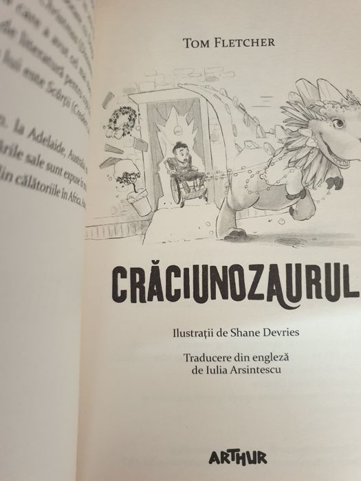 Craciunozaurul de Tom Fletcher