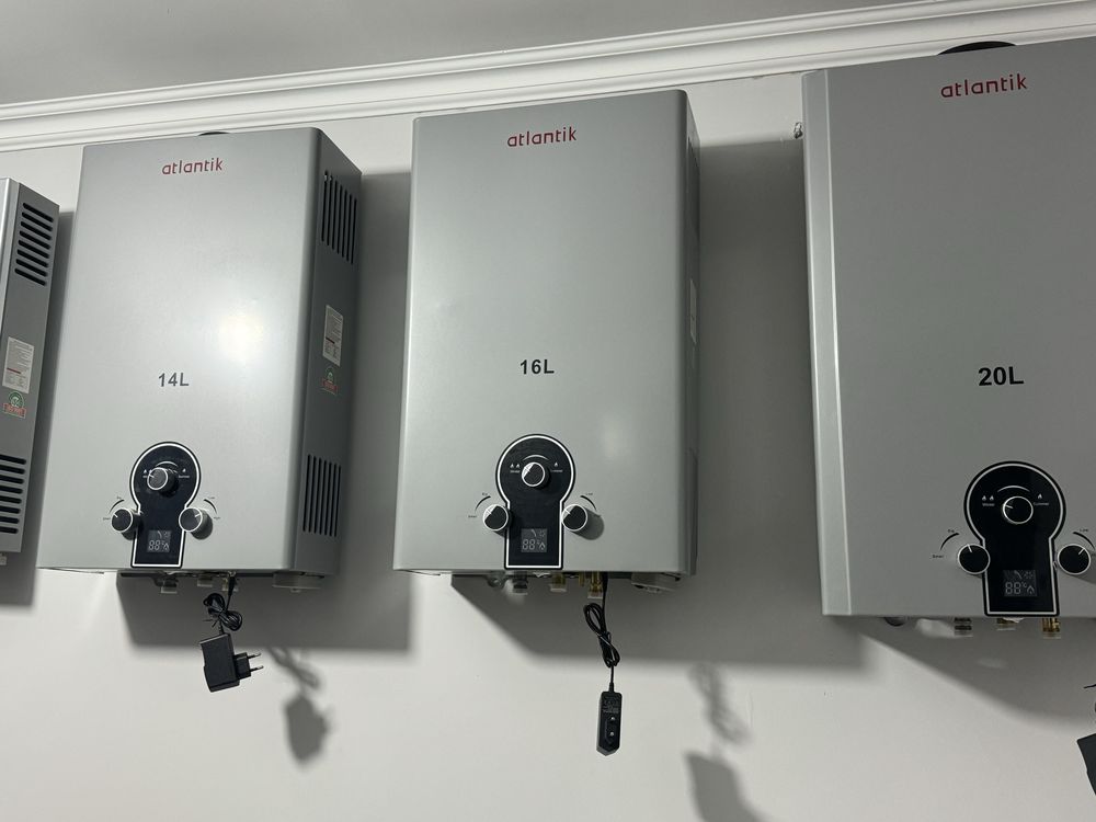 Новые газовые колонки ATLANTIK