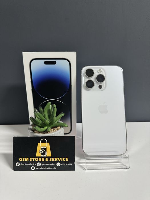 Iphone 14 Pro Silver 256Gb Garantie Gsm Store&Service