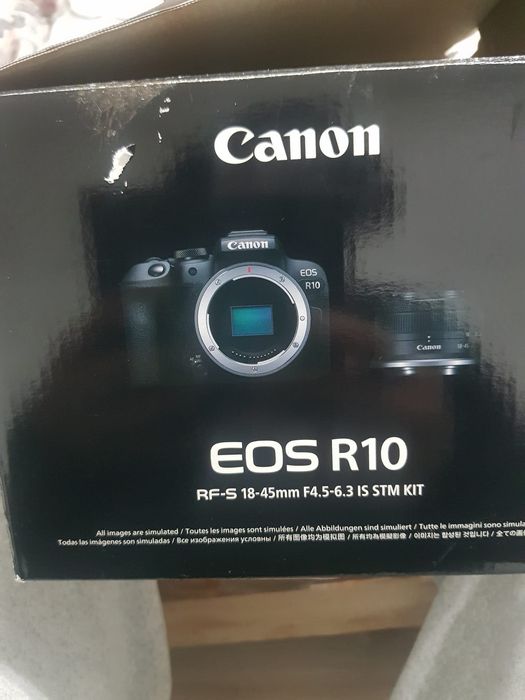 Aparat foto CANON EOS R10  Nou +2 obiective diferite