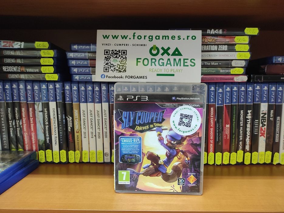 joc PS3 Sly Cooper Thieves in Time PS3