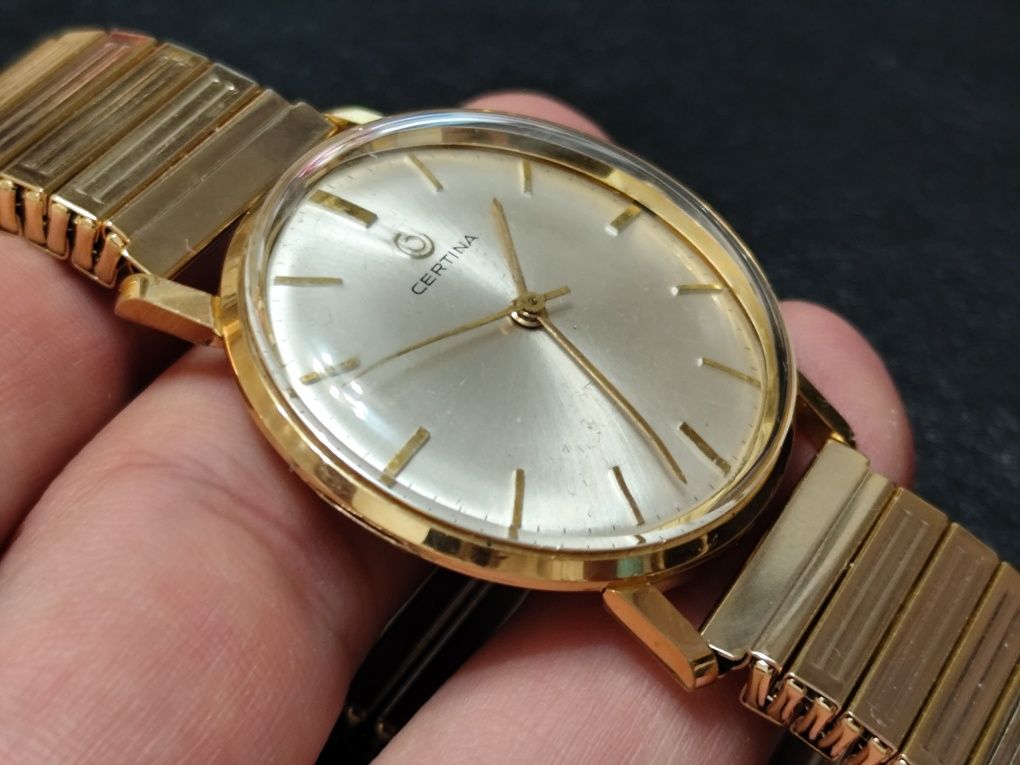CERTINA 17J Gold / Швейцарски Часовник / 1960г.