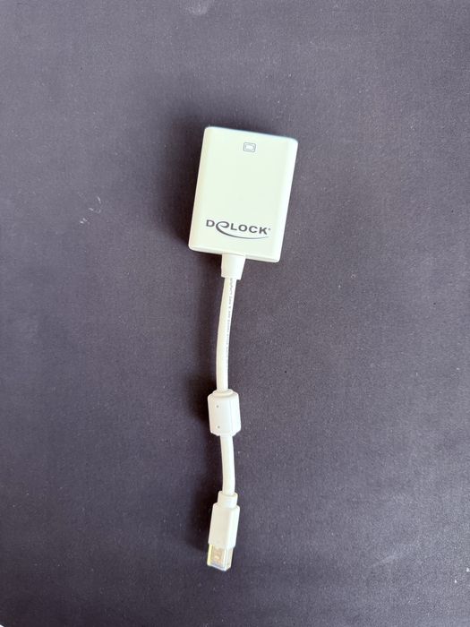 Adaptor, Delock, MiniDisplayPort tata - VGA 15 pini mama