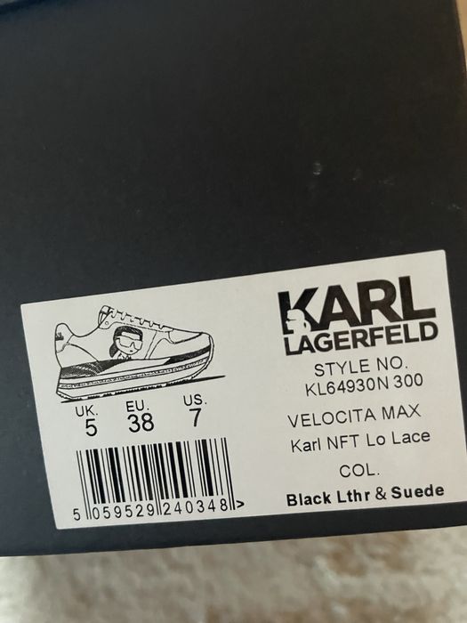 Дамски сникърси обувки Karl Lagerfield