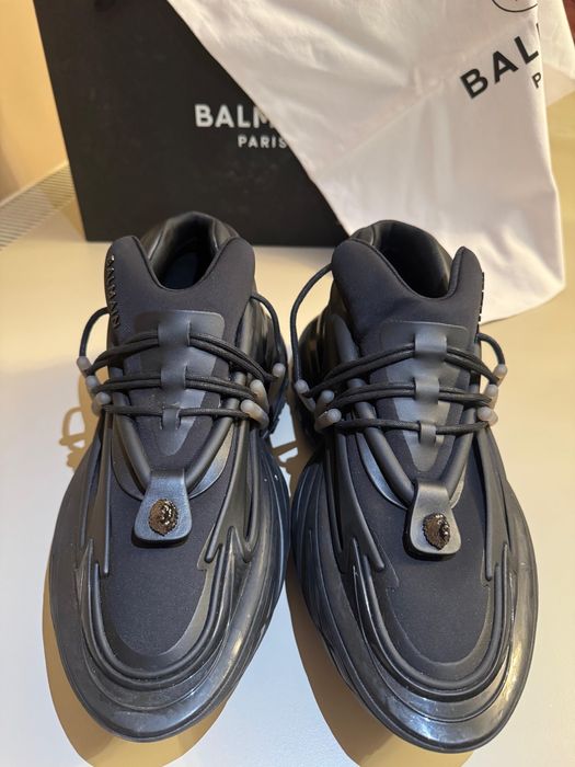 Balmain Unicorn Low Top Black