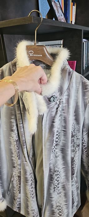 Ново яке/ палто естествена кожа М/Л