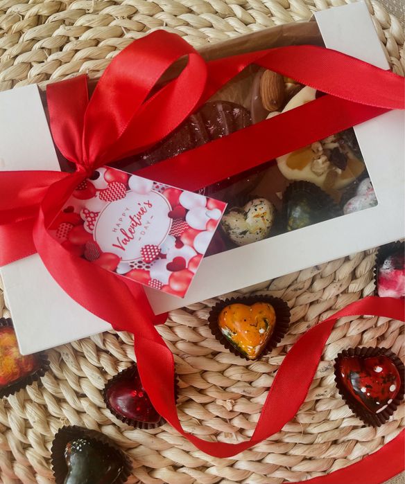 Кутия с шоколад за Свети Валентин