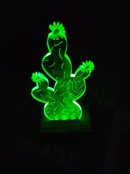 Figurină led model Cactus
