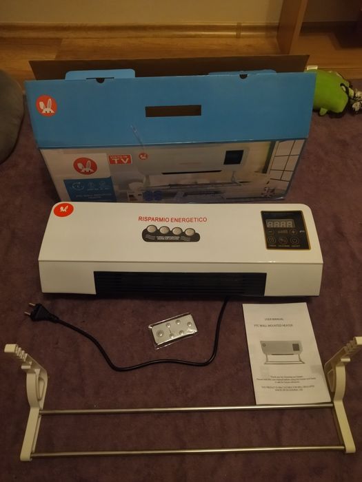 Ергоспестяващ стенен отоплител с функция за  охлаждане!