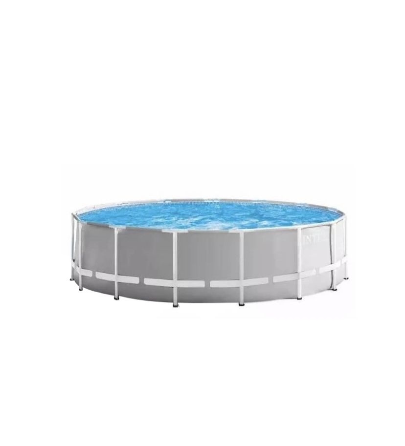 piscina cu cadru metalic cu scara