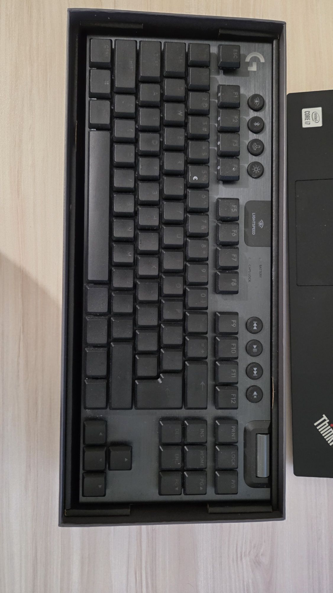 Клавиатура: Logitech G915 X Lightspeed TKL Low Profile Clicky