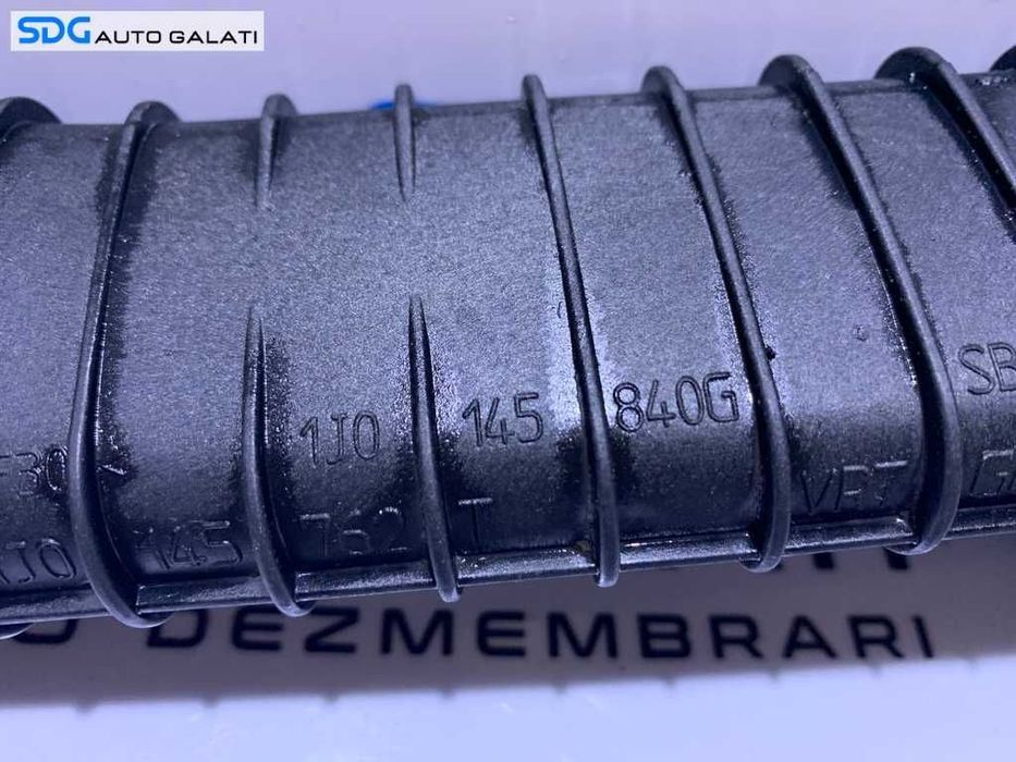 Tub / Tubulatura / Conducta Radiator Intercooler Skoda Octavia 1 1.9 TDI AGR AHF ASV ALH ATD 1997 - 2011 Cod 1J0145840G