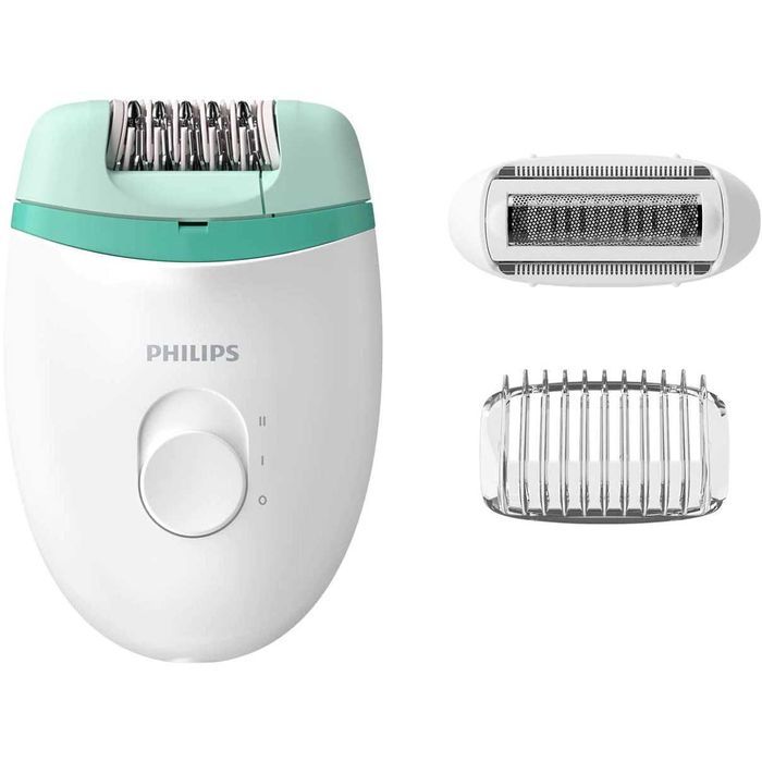 Epilator Philips Satinelle BRE245/00, cap de epil lavabil, 2 accesorii