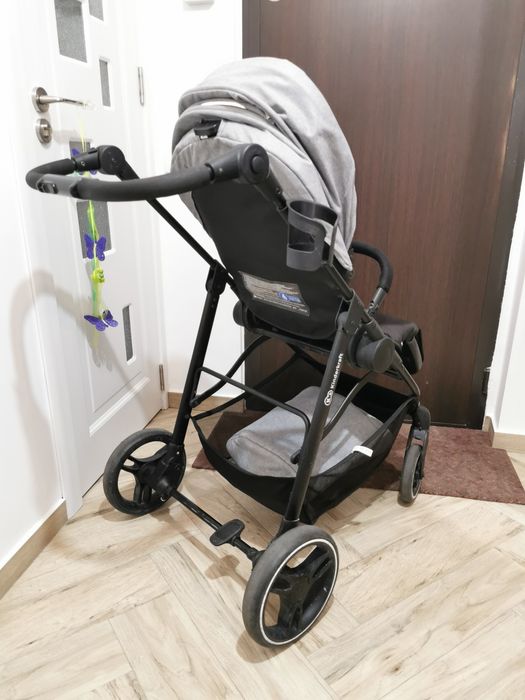 Cărucior copii sport reversibil pliabil Kinderkraft Vesto Grey