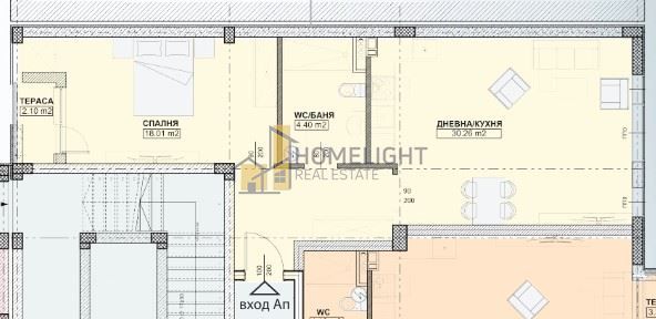Продава се Двустаен апартамент в София, Дианабад - 89 кв.м за 2697 €/кв.м - Снимка #2