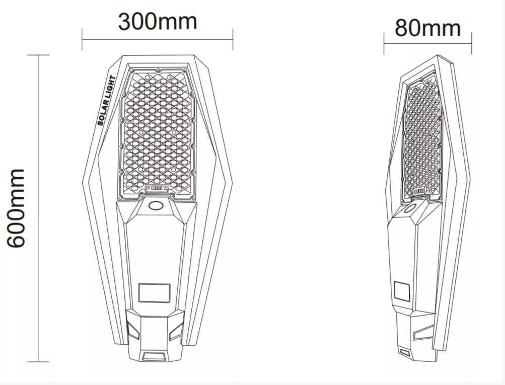 MJ-XJ804 Solar Street Light 400W