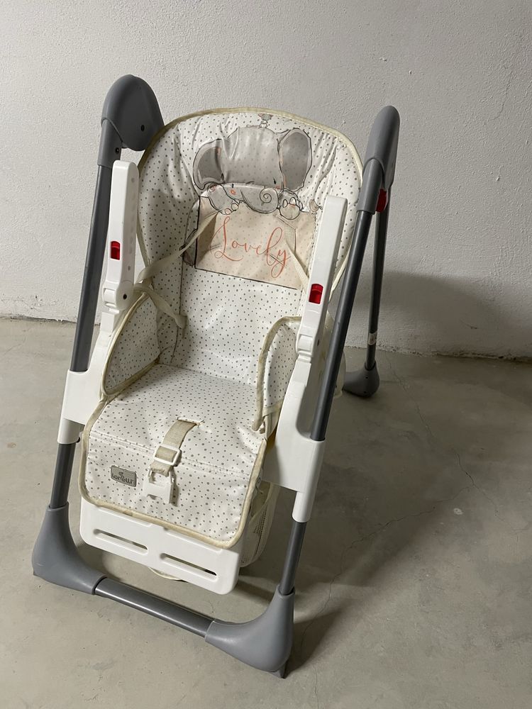 Lorelli Classic  Стол за хранене CRYSPI GREY ELEPHANT