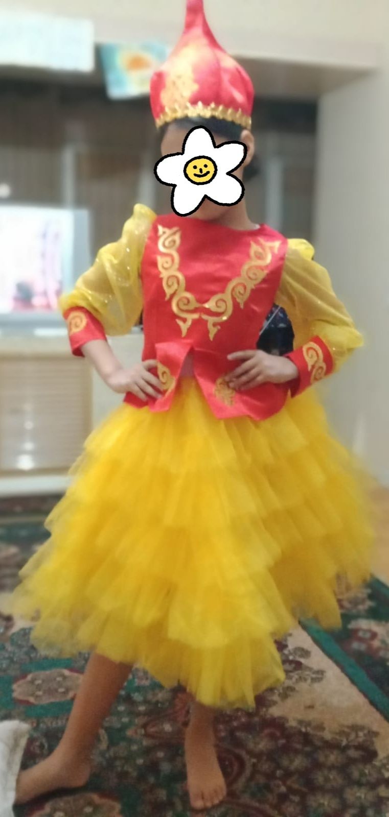 Казахский национальный костюм для девочки