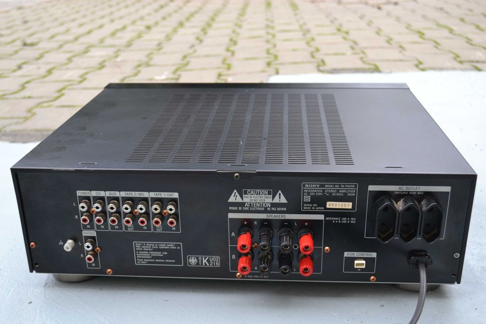 Amplificator Sony TA F 645 R