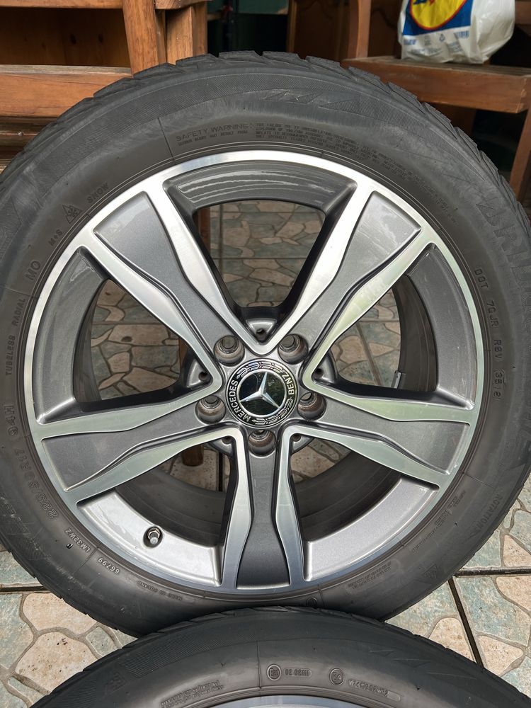 Jante Mercedes 17 C-Class W205 V-Class Vito E-Class 225/50R17 ms+senz