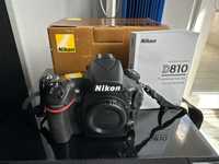 Тяло Nikon D810 на 23309 кадъра - като нов!