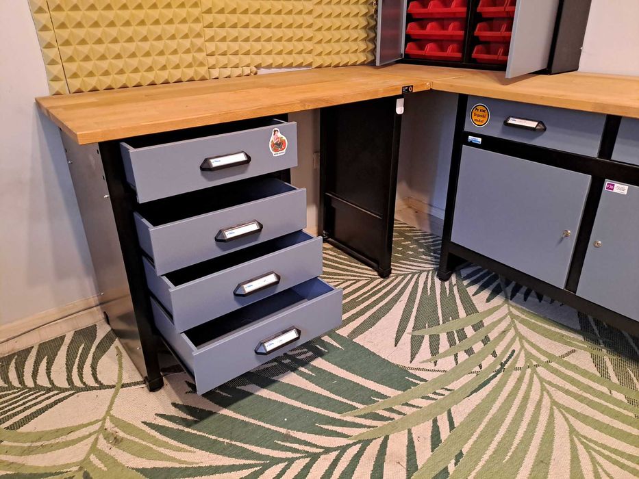Set mobiler metalic modular Kupper pentru atelier/service