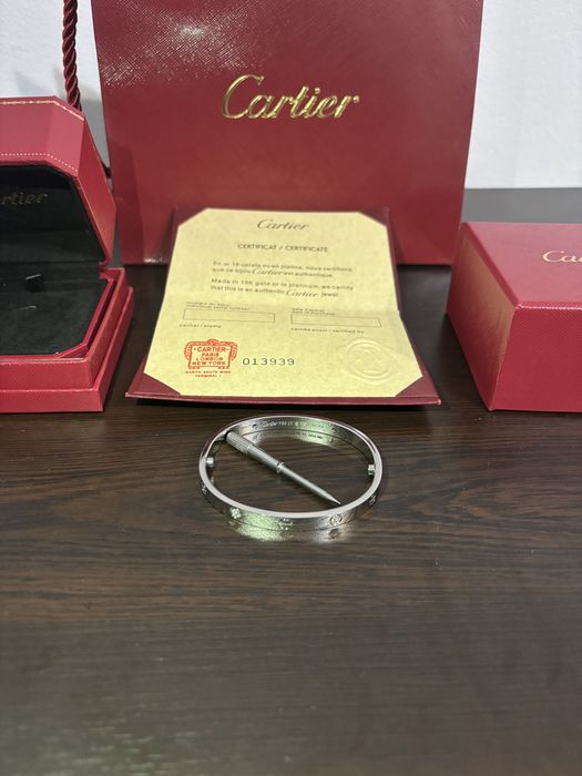Bratara Cartier 18K WHITE GOLD