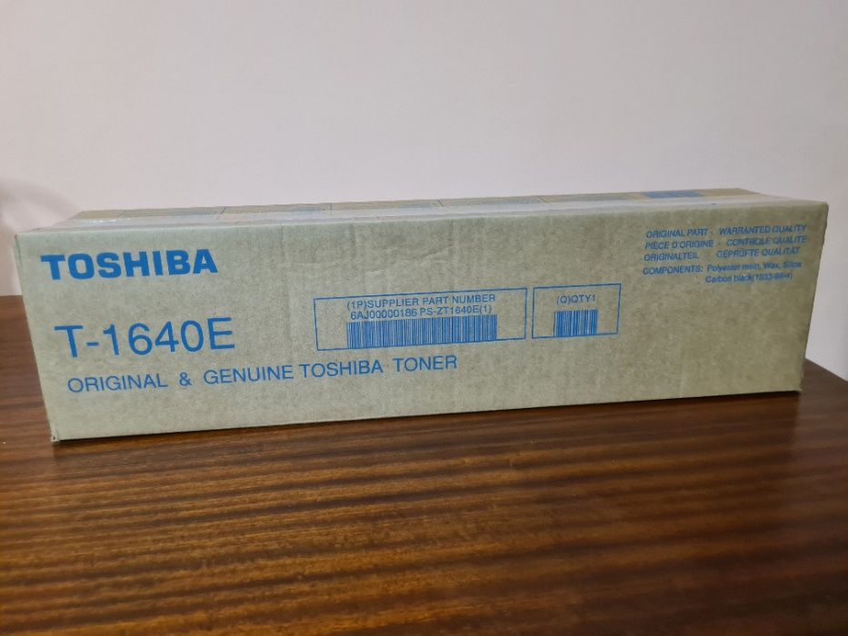 НОВА ОРИГИНАЛНА тонер касета Toshiba T-1640 E (цвят: черен) 24к