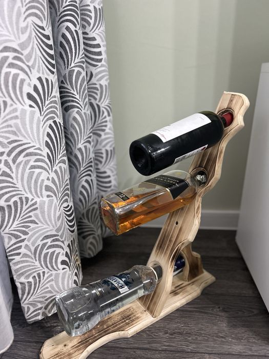 Дървени стойки за бутилки